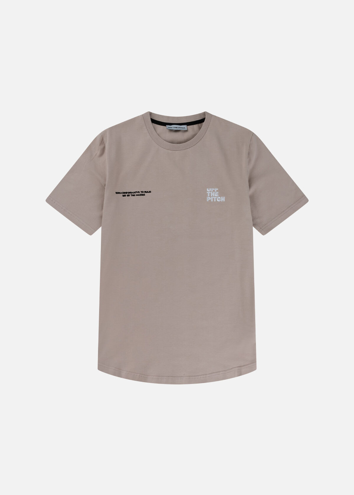 Division Slim Fit Tee, Red/White, hi-res